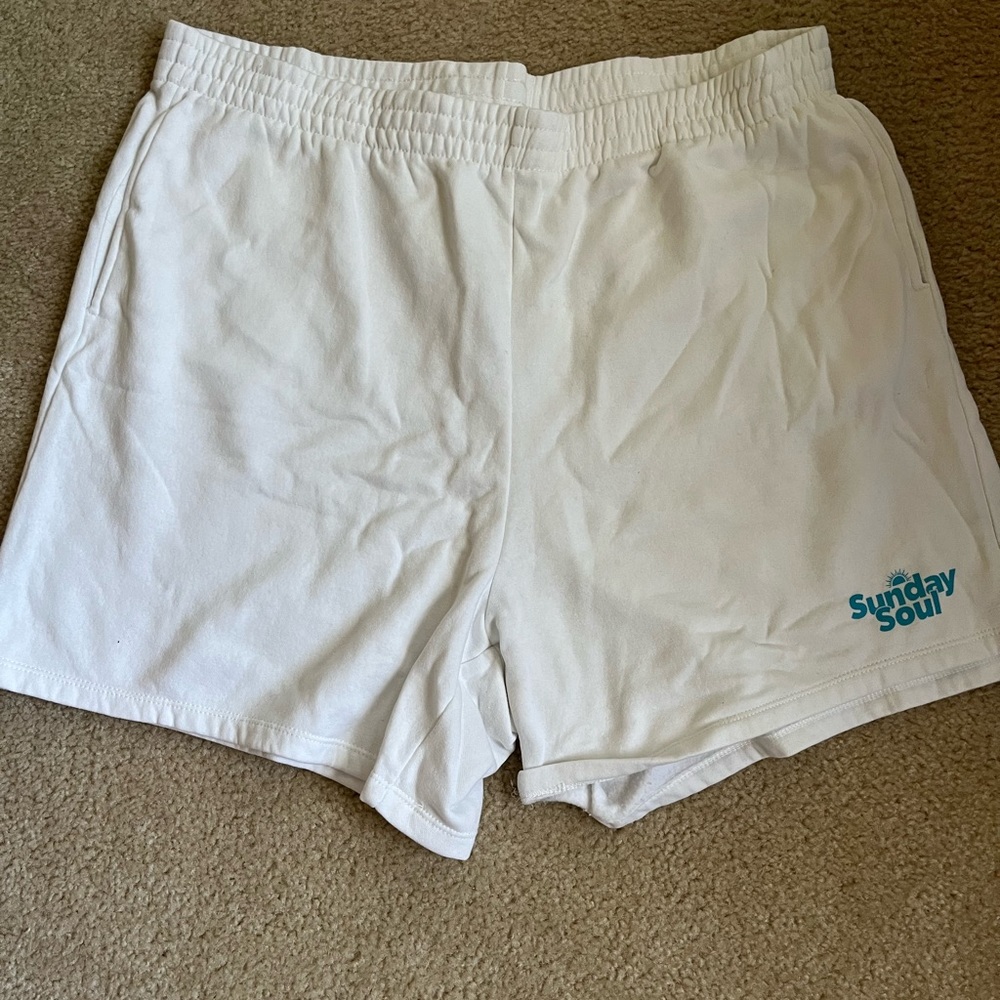 White Lounge Short